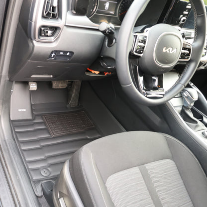 Mat Up! For Kia Sorento (6 seater) (Non-Hybrid) 2021-2025 Covers Row 1 & 2